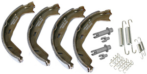 Hand brake shoe kit
