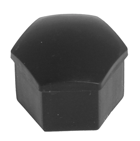 Wheel bolt cover black