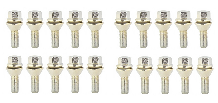 Wheel bolt set 20pcs