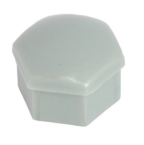Wheel bolt cover silver