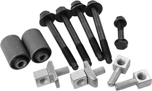 Bushing kit with bolts