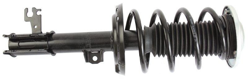 Shock absorber kit with spring and strut mounts