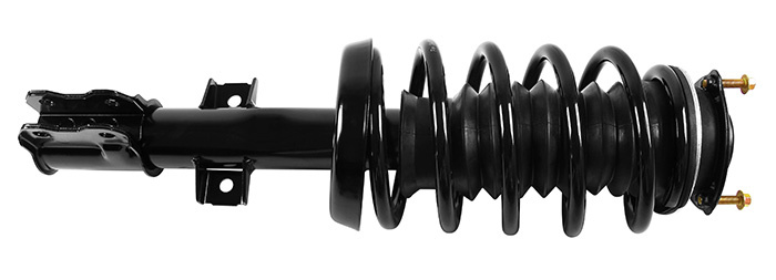 Shock absorber kit with spring and strut mounts