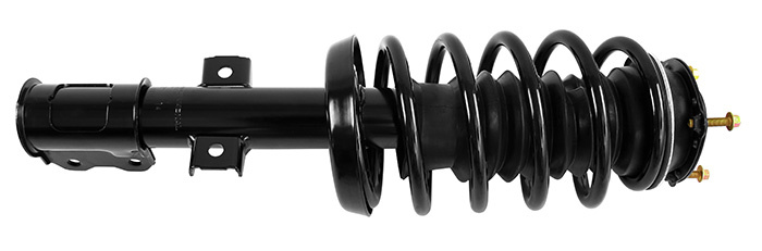 Shock absorber kit with spring and strut mounts