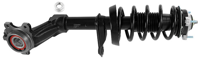 Shock absorber leg complete