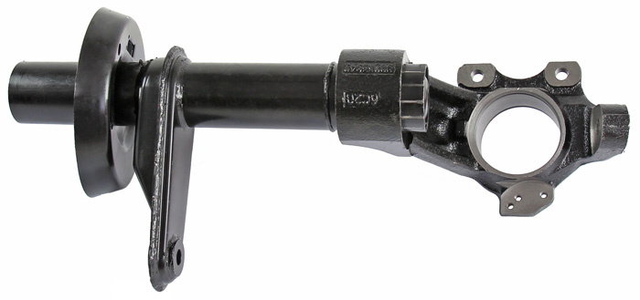 Shock absorber leg front left