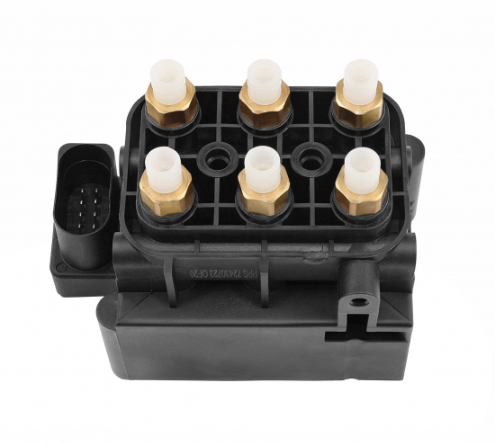Air suspension valve block