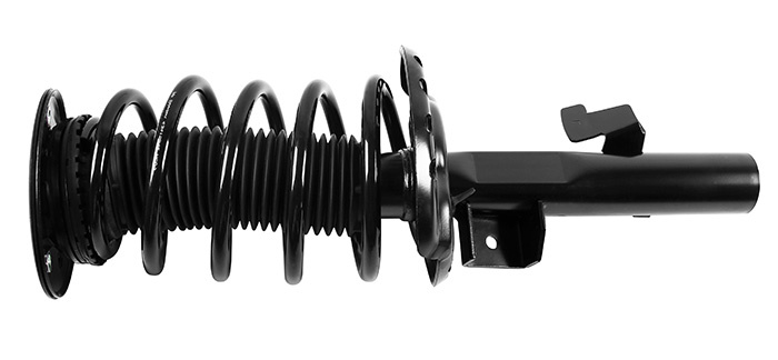 Shock absorber kit with spring and strut mounts