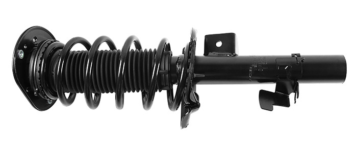 Shock absorber kit with spring and strut mounts