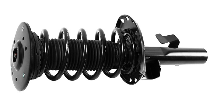 Shock absorber kit with spring and strut mounts