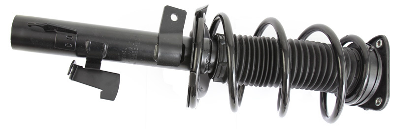 Shock absorber kit with spring and strut mounts
