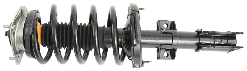Shock absorber kit with spring and strut mounts