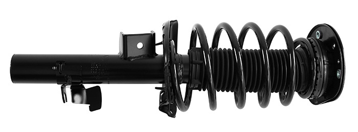 Shock absorber kit with spring and strut mounts