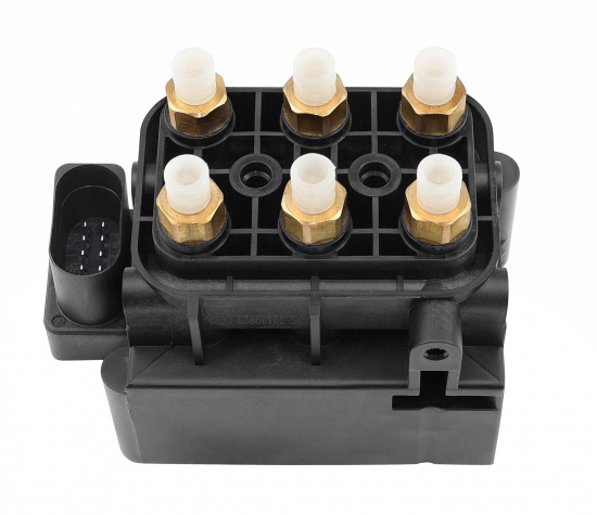 Air suspension valve block