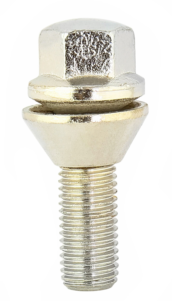 Wheel bolt chrome