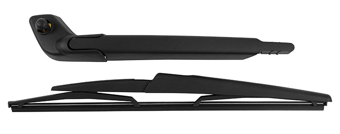 Wiper blade set direct fit trunk