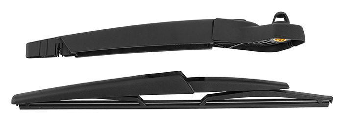 Wiper blade set direct fit trunk