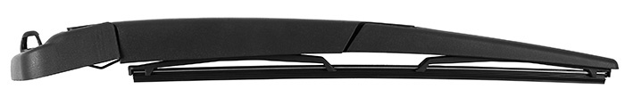 Wiper blade set direct fit trunk