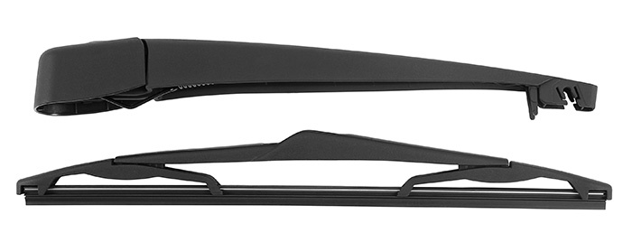 Wiper blade set direct fit trunk
