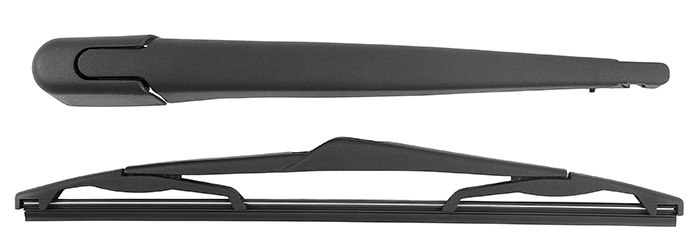 Wiper blade set direct fit trunk