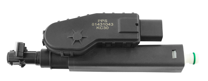 Headlight cleaner left