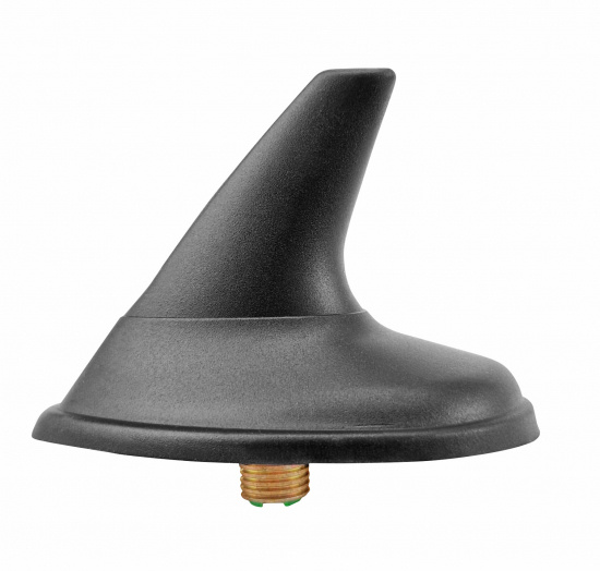 Shark fin roof antenna dummy