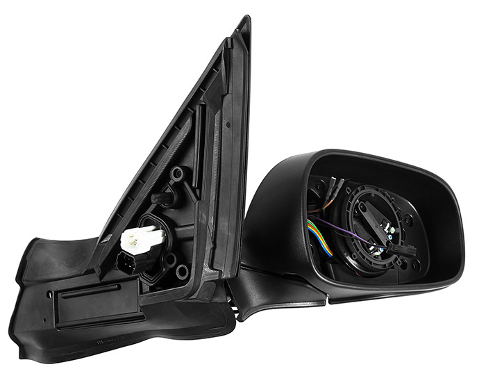 Rear view mirror w/o glass RH