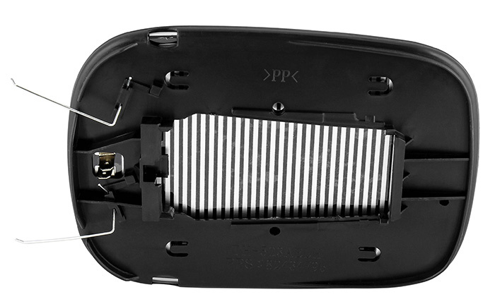 Mirror glass left USA CA