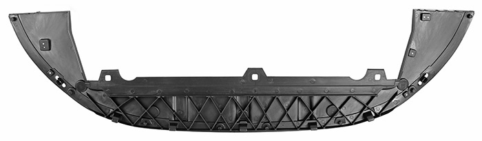 Air guide bumper front