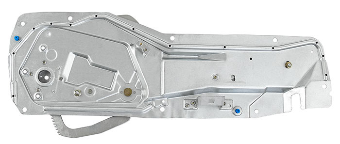 Window regulator front left w/o motor