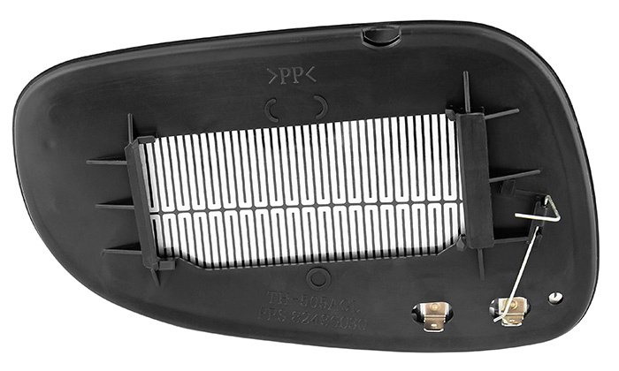 Mirror glass left USA CA