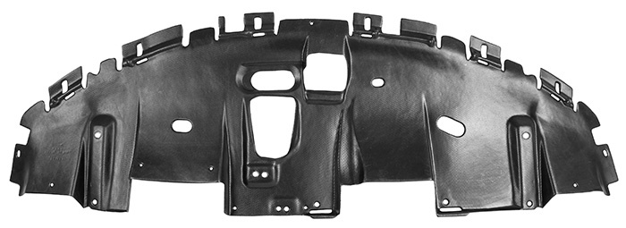 Air guide bumper front