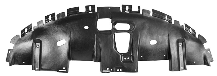 Air guide bumper front