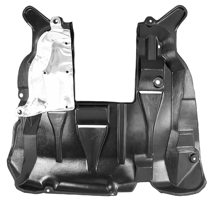 Engine protecting plate