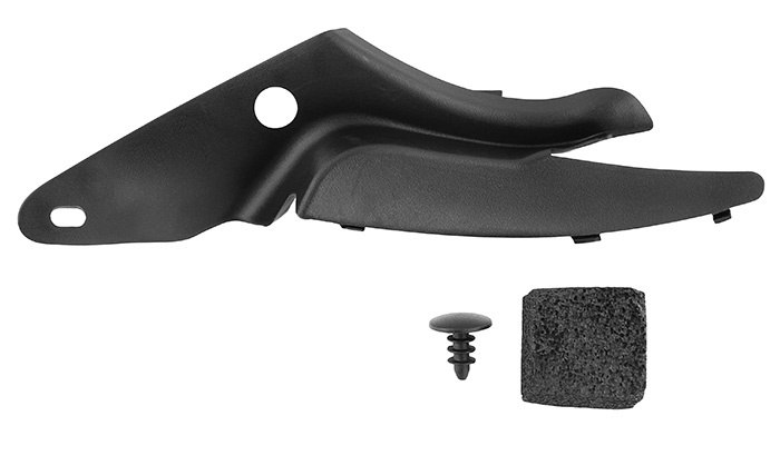 Drip rail moulding front left