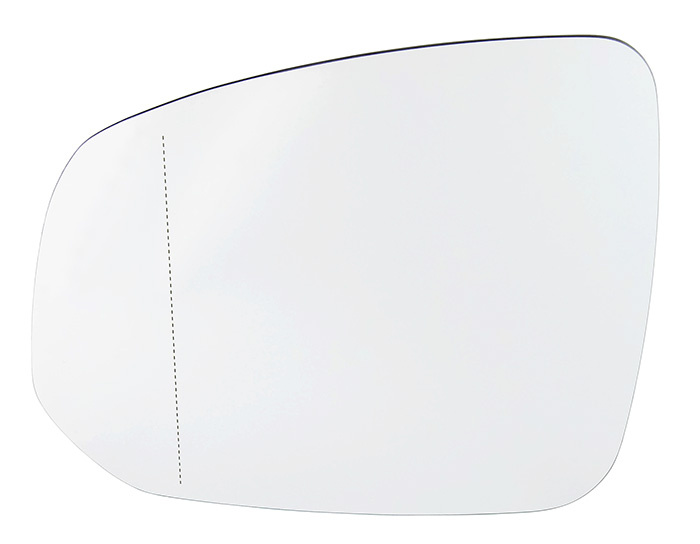 Mirror glass LHD left