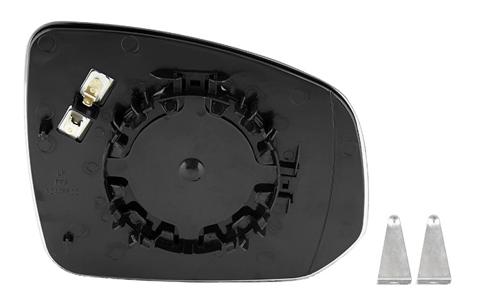 Mirror glass LHD left