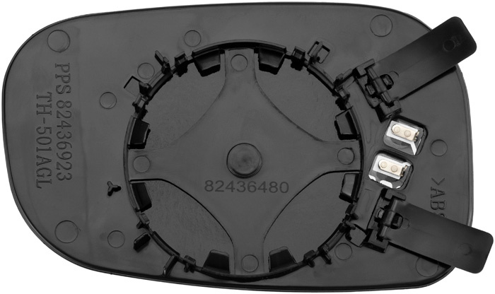 Mirror glass left USA CA