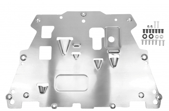 Engine protecting plate aluminium