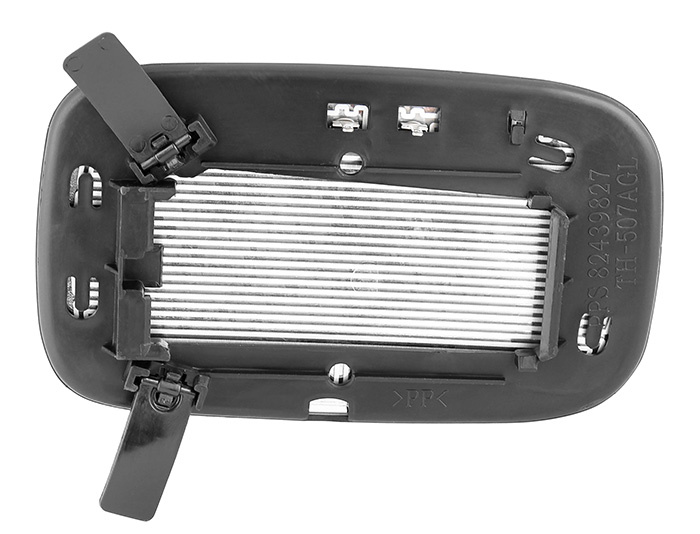 Mirror glass left USA CA