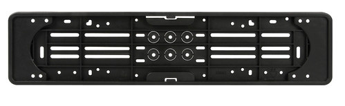 POLYPROPYLENE REAR PLATE HOLDER BLACK