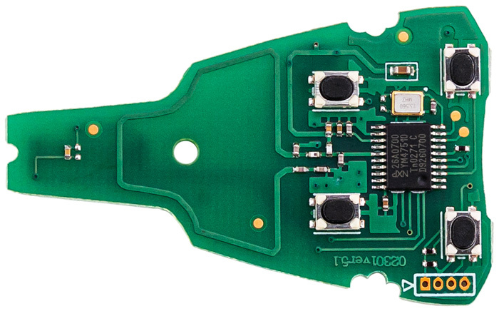 Transmitter remote control