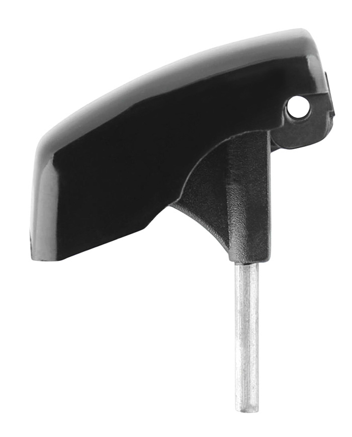 Gear shift knob repair kit black (Geartronic) with pin