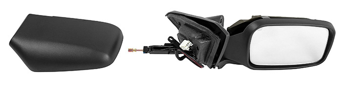 Mirror assembly/Heater type right