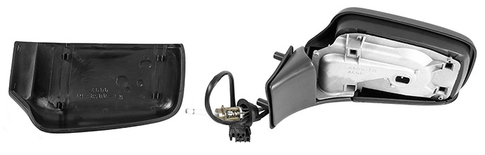 Mirror assembly/Heater type left