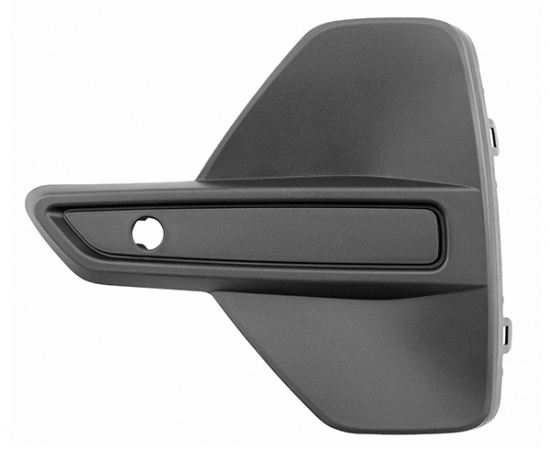 Cover bumper front left (pitted surface)