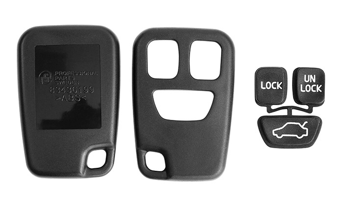 Remote control cover with insert