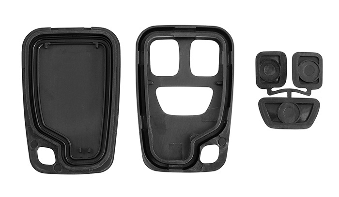 Remote control cover with insert