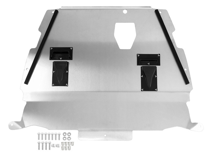 Engine skid plate aluminium