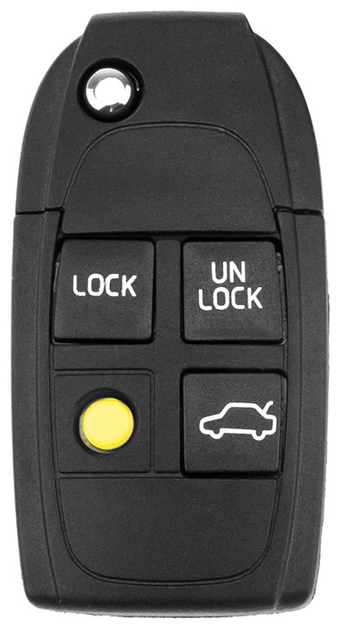 Remote control cover with key